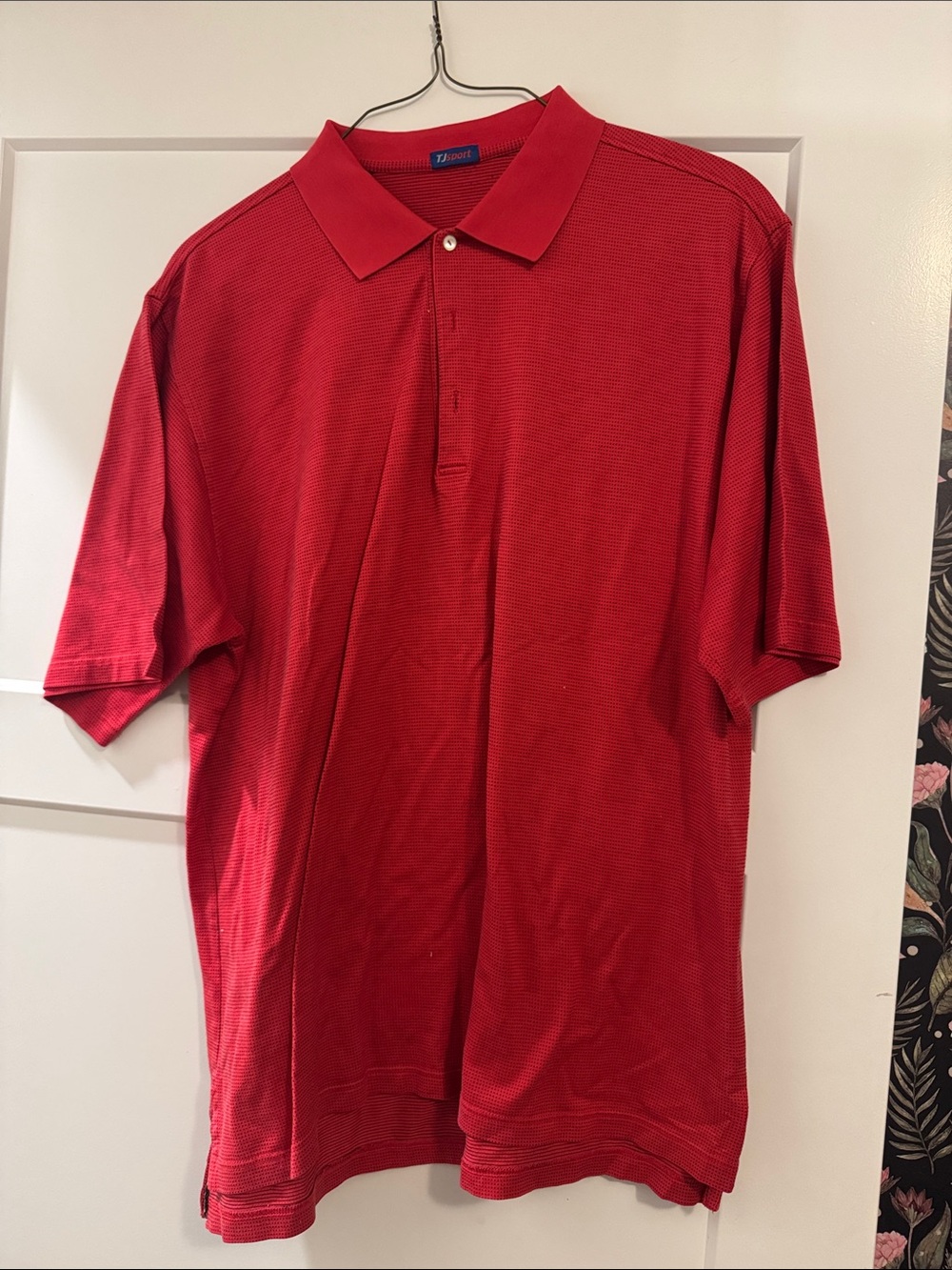IZOD Classic Red Men’s Short-Sleeve Polo